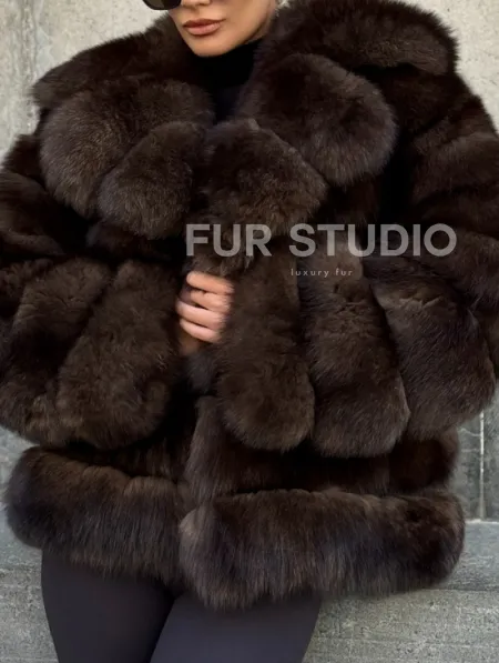 Шуба под соболь - фото 1