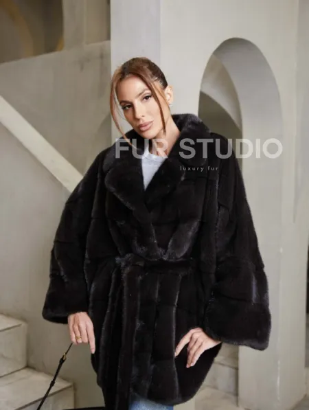 Норка поперечка летучая мышь английский воротник - фото 2