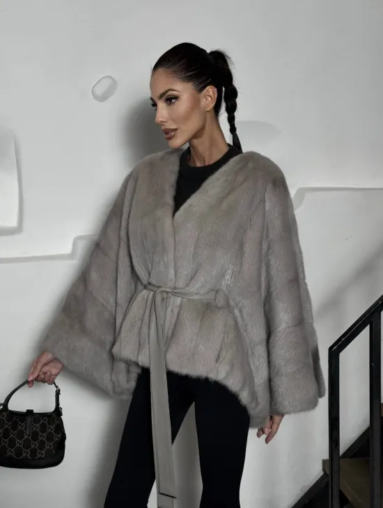 Шуба норковая натуральная короткая 