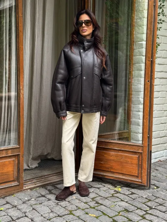 Натуральная дубленка - женская - фото 8