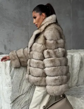 Шуба из песца - фото 6