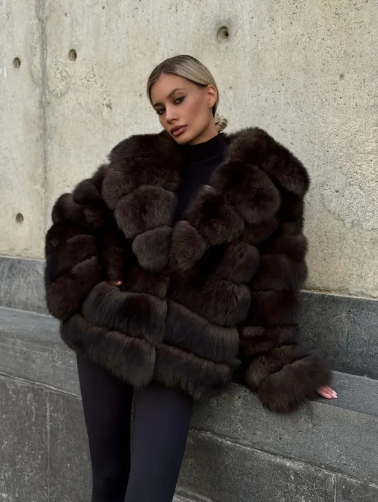 Шуба под соболь - фото 12