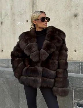 Шуба под соболь - фото 10